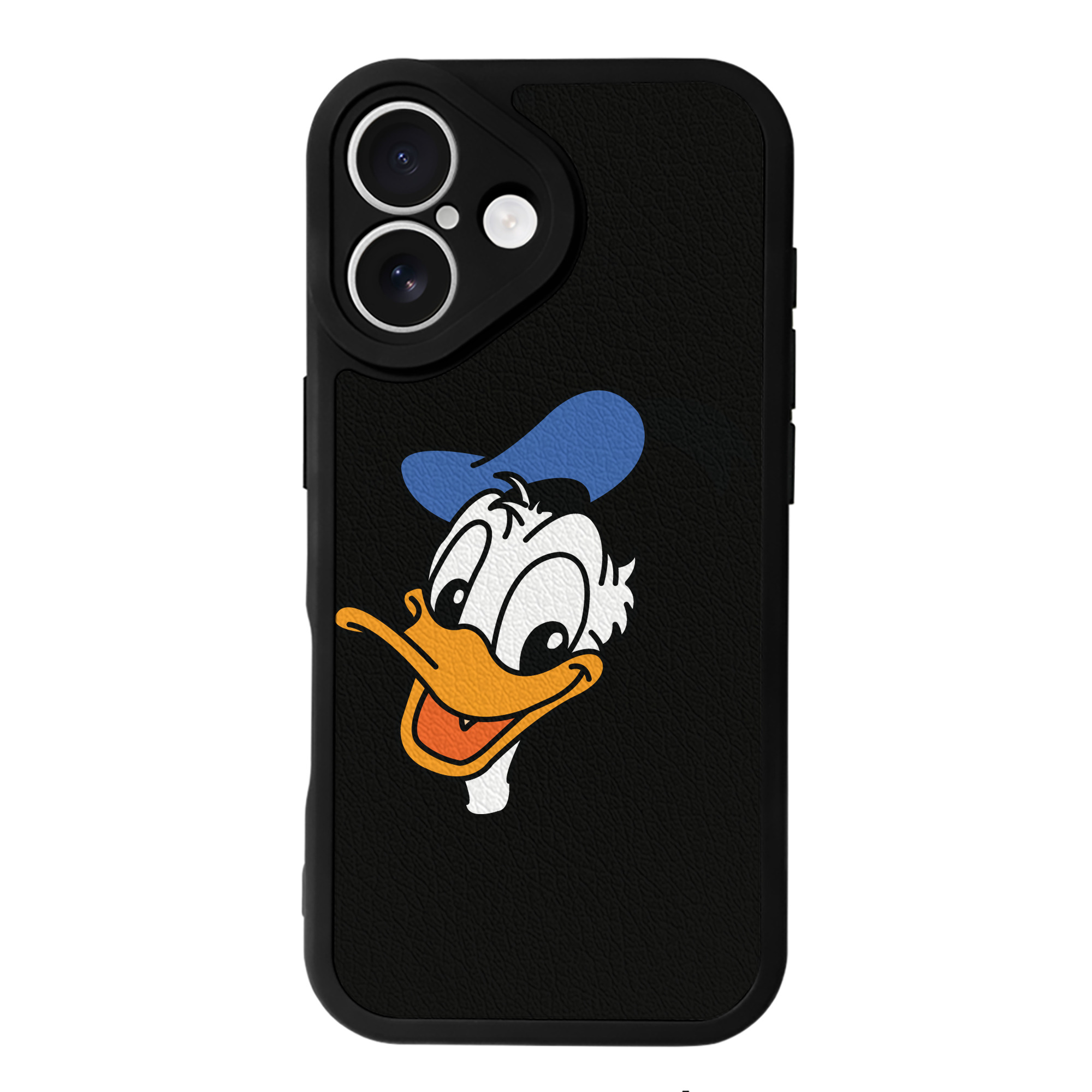 （画像用） ミッキーマウス Mickey Mouse 【iPhone 16シリーズ対応】シリコンスマホケース（レザー調） 材質：シリコン
